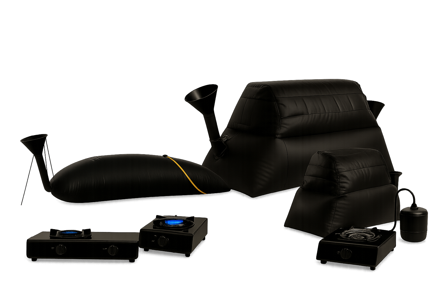 Campo agrícola con sistema HomeBiogas