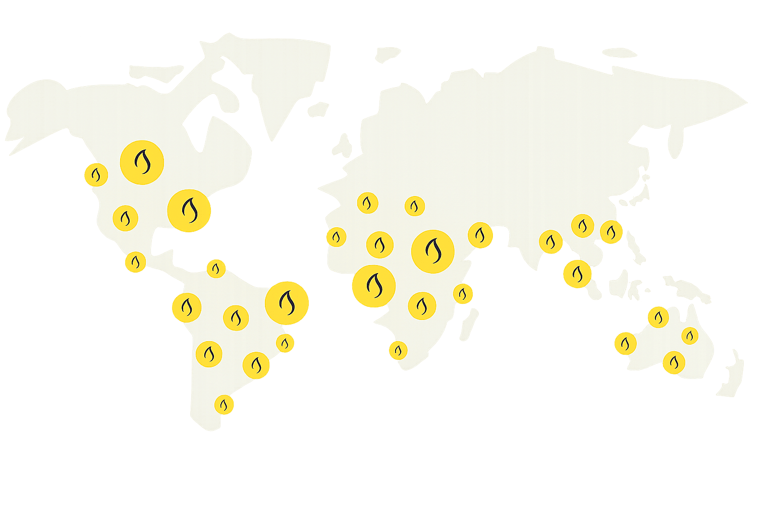 Mapa del impacto global de BioMote